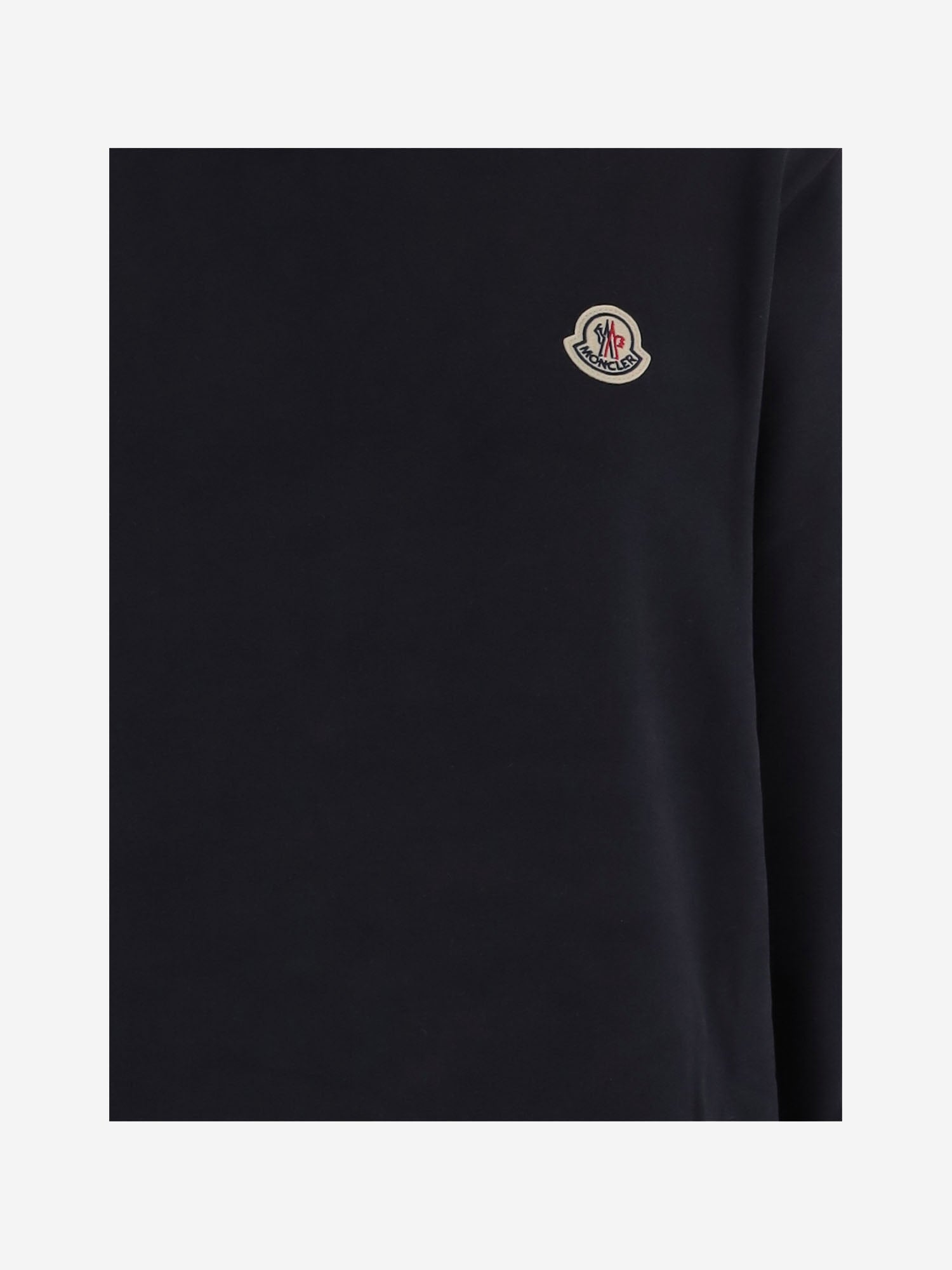 FELPA IN COTONE CON LOGO 8G00010 89AUJ742 MONCLER 