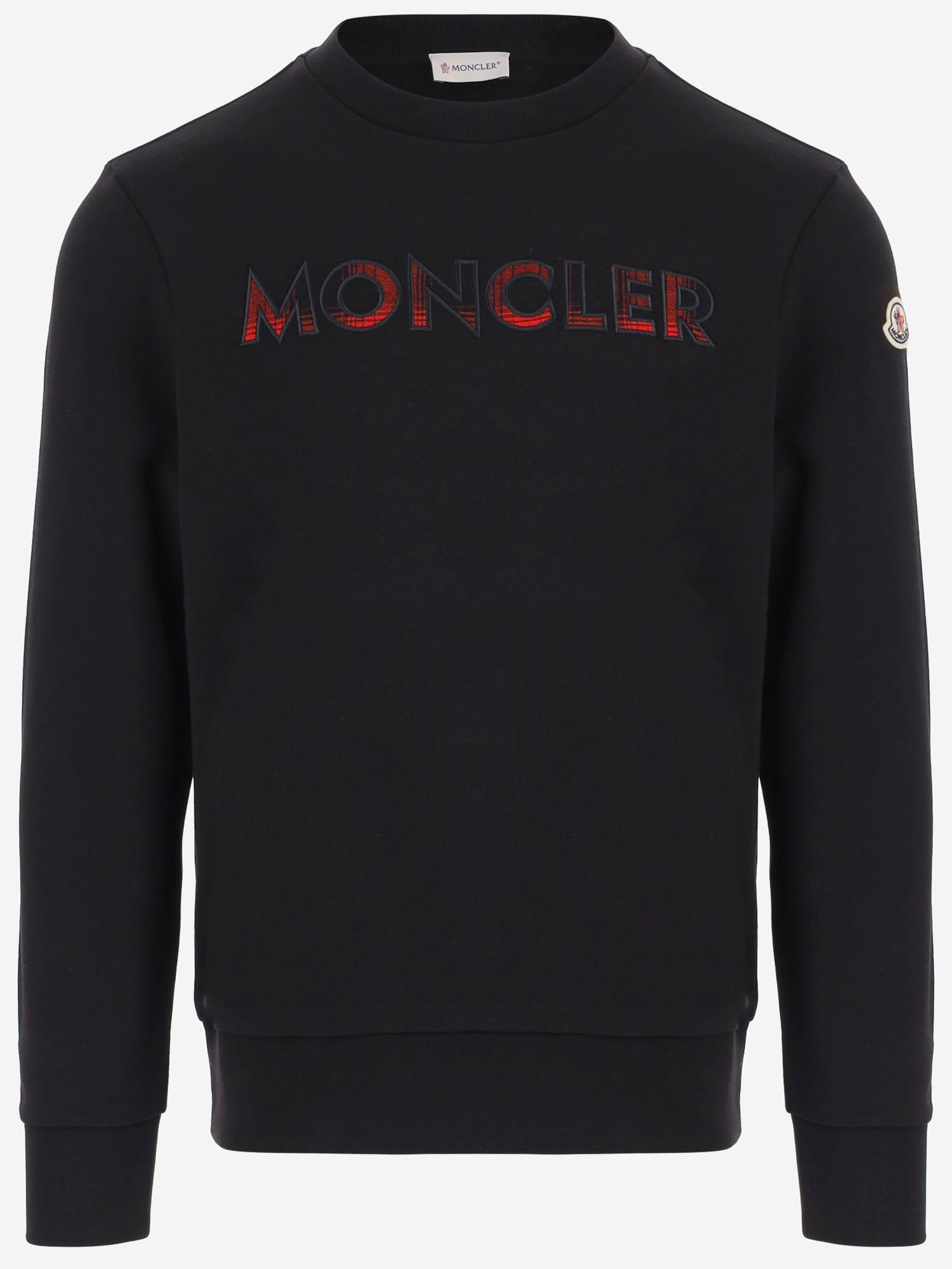 FELPA IN MISTO COTONE CON LOGO 8G00040 89B3P999 MONCLER 