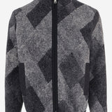 MAGLIA IN MISTO LANA CON MOTIVO A ROMBI 8G00042 89BJOF90 MONCLER 