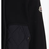 FELPA IN MISTO COTONE CON DETTAGLI IN NYLON 8G00043 89B3P999 MONCLER 