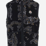 GILET REVERSIBILE IN MISTO ACRILICO 8G00047 89BK3P90 MONCLER 