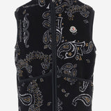 GILET REVERSIBILE IN MISTO ACRILICO 8G00047 89BK3P90 MONCLER 