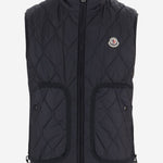 GILET REVERSIBILE IN MISTO ACRILICO 8G00047 89BK3P90 MONCLER 