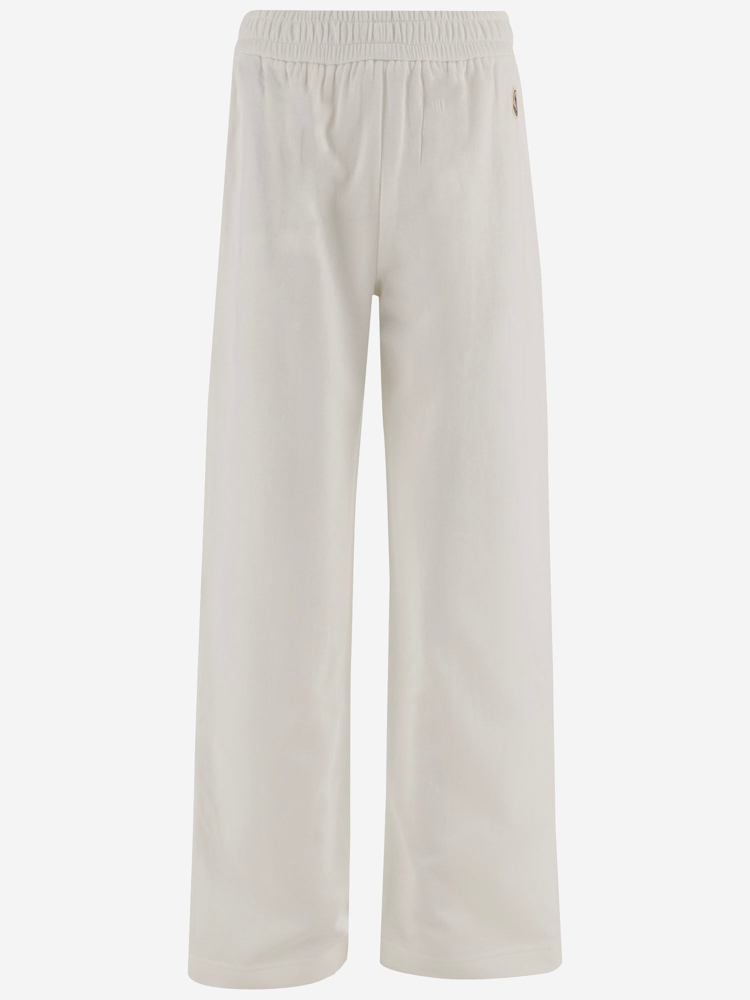PANTALONI IN COTONE CON LOGO LATERALE 8H00001 89BG3034 MONCLER 