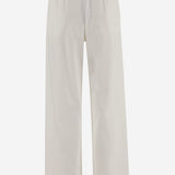 PANTALONI IN COTONE CON LOGO LATERALE 8H00001 89BG3034 MONCLER 
