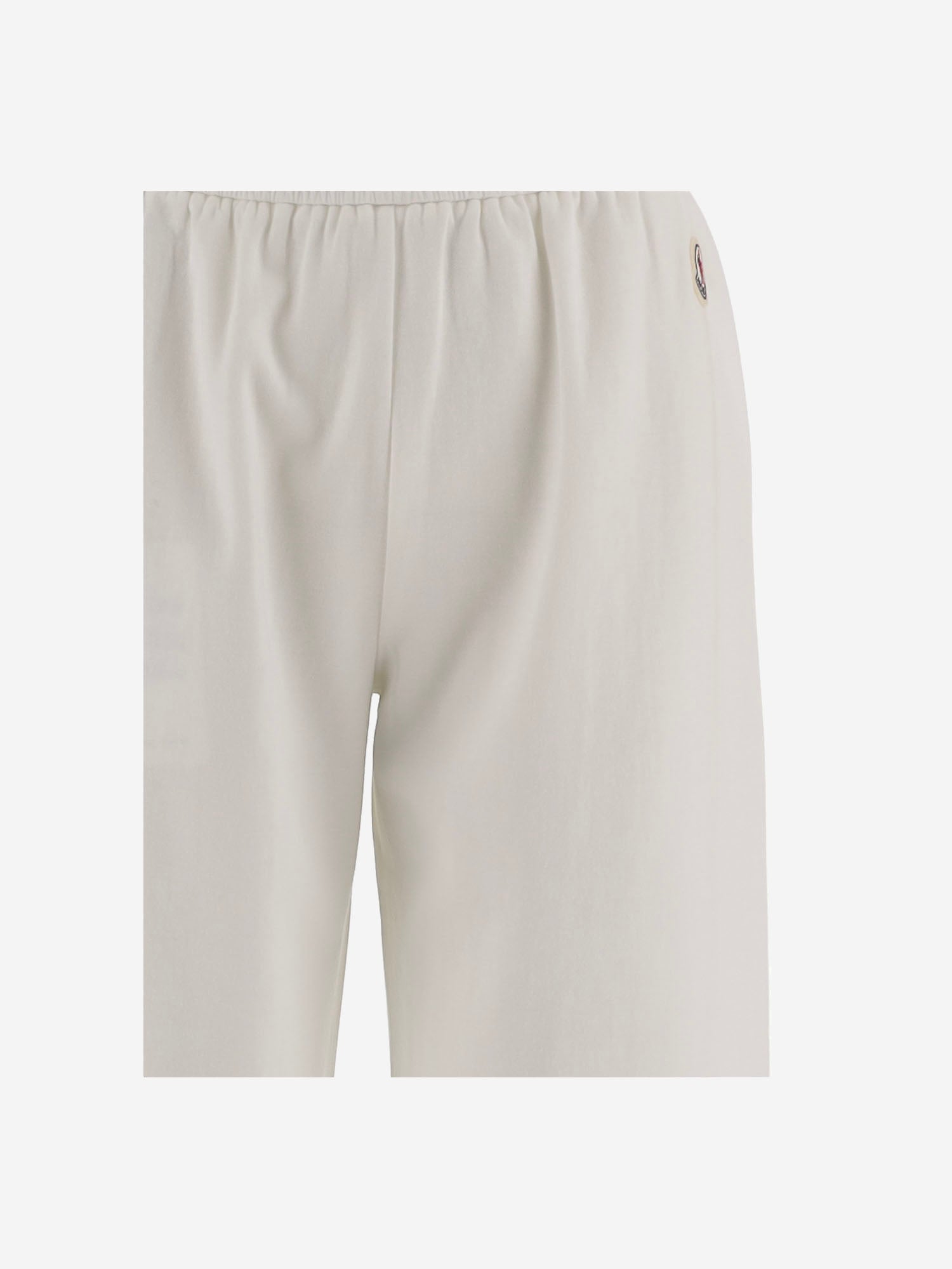 PANTALONI IN COTONE CON LOGO LATERALE 8H00001 89BG3034 MONCLER 