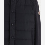 MAGLIA IBRIDA IN MISTO COTONE CON PANNELLO IMBOTTITO 9B00002 M9778776 MONCLER 
