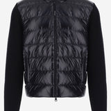 GIUBBOTTO IBRIDO CON MANICHE IN MAGLIA 9B00059 M4281999 MONCLER 