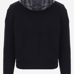 GIUBBOTTO IBRIDO CON MANICHE IN MAGLIA 9B00059 M4281999 MONCLER 