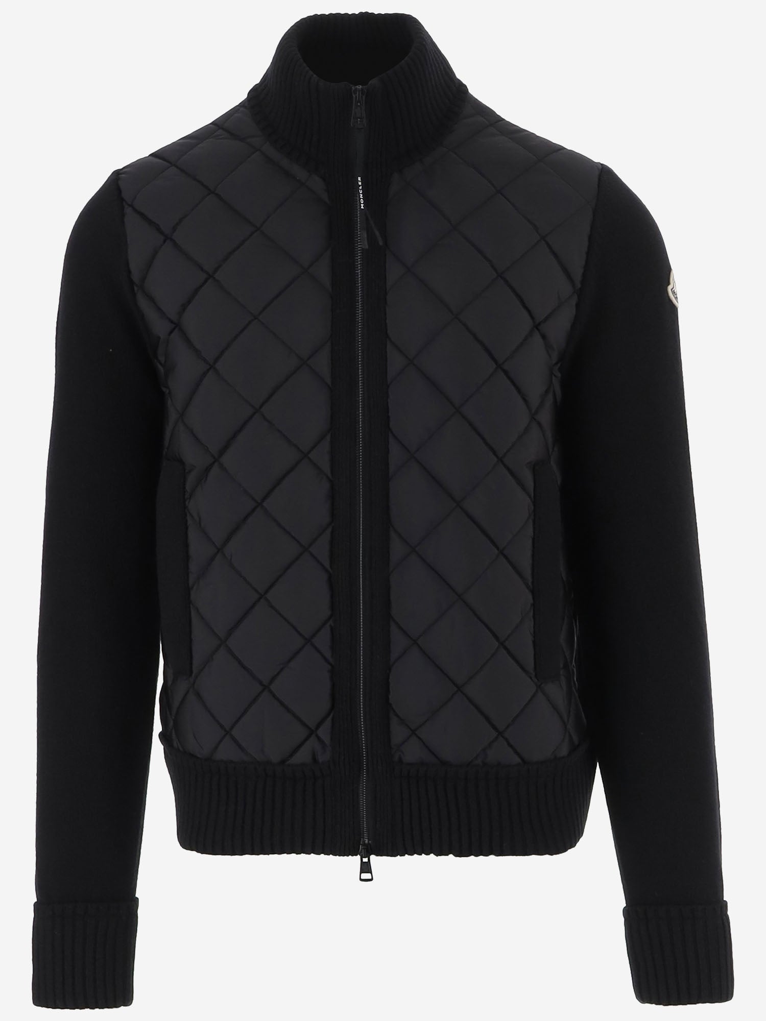 CARDIGAN TRICOT IN LANA E CASHMERE 9B00060 M4281999 MONCLER 