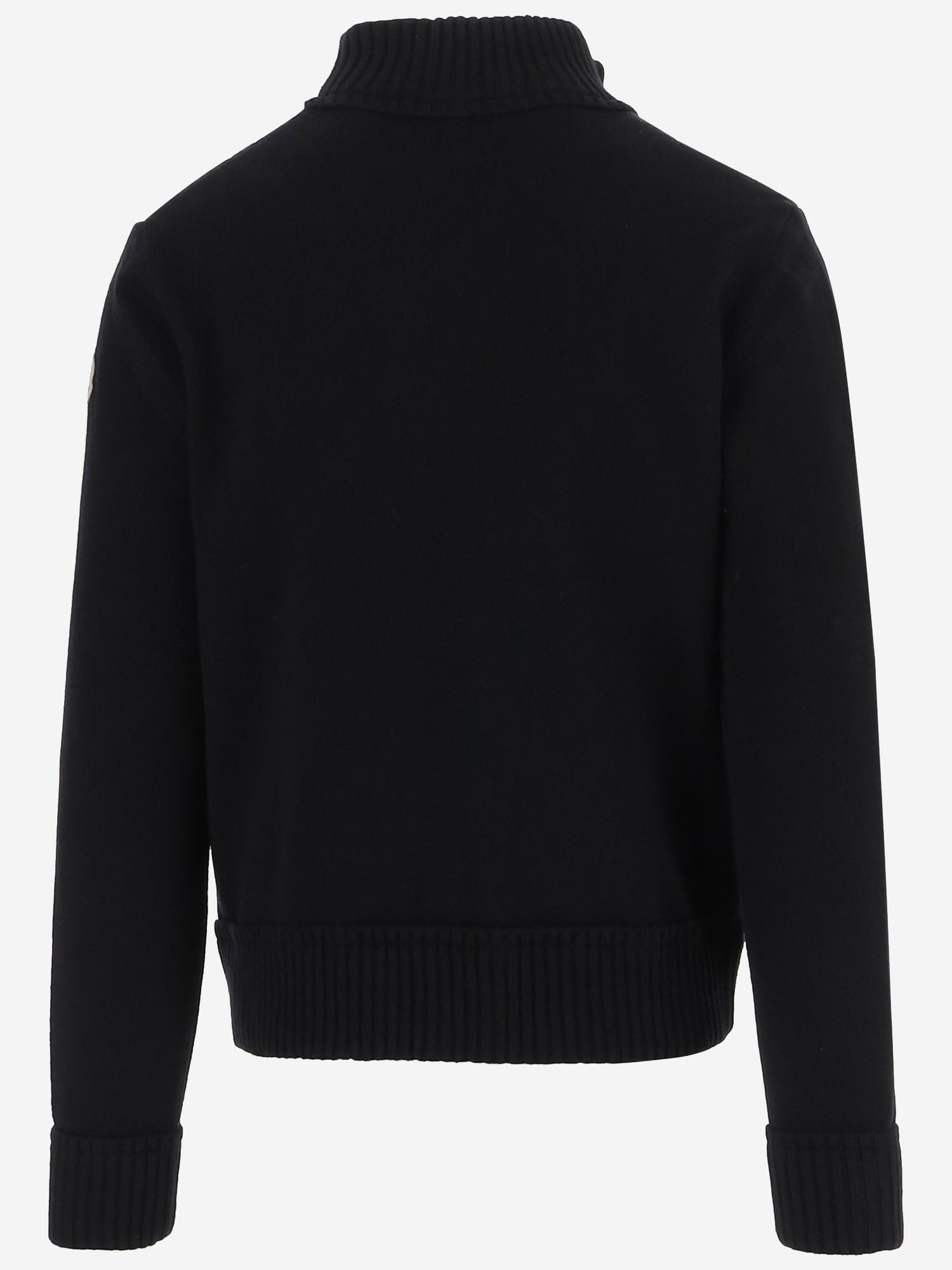 CARDIGAN TRICOT IN LANA E CASHMERE 9B00060 M4281999 MONCLER 