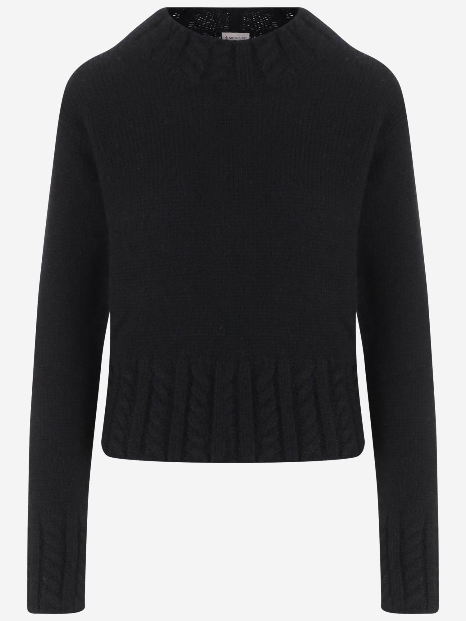 MAGLIA IN MISTO ALPACA E LANA 9C00017 N0403999 MONCLER 