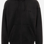 FELPA IN NYLON STRETCH CON LOGO IA4371 BLACK ADIDAS Y3 