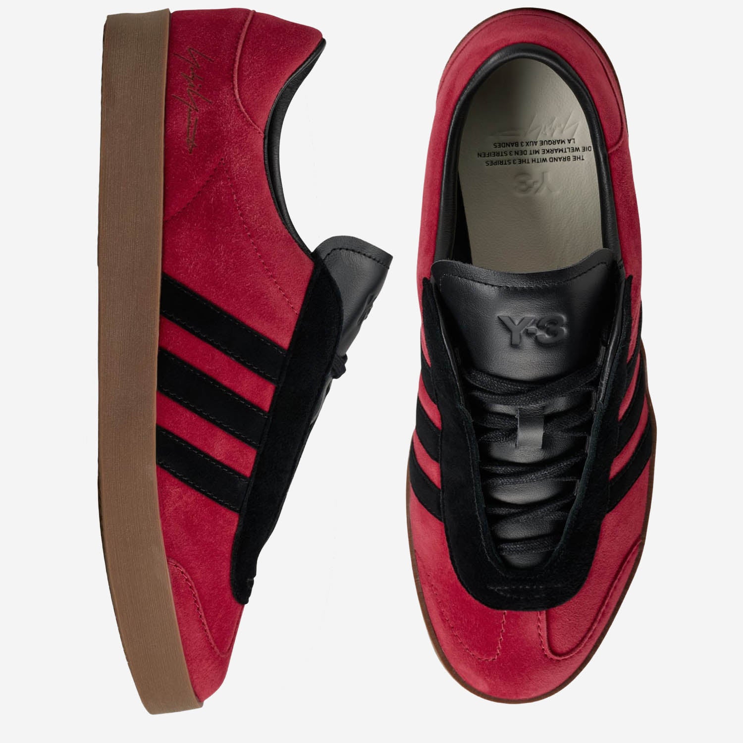 SNEAKERS Y-3 GAZELLE KI7889 BLACK ADIDAS Y3 