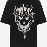 T-SHIRT IN COTONE CON LOGO KQ8596 BLACK ADIDAS Y3 