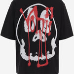 T-SHIRT IN COTONE CON LOGO KR1062 BLACK ADIDAS Y3 