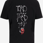 T-SHIRT IN COTONE CON LOGO KR1067 BLACK ADIDAS Y3 