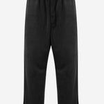 PANTALONI IN VELLUTO STRETCH CON LOGO KT1374 BLACK ADIDAS Y3 