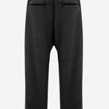 PANTALONI IN VELLUTO STRETCH CON LOGO KT1374 BLACK ADIDAS Y3 