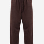 PANTALONI IN VELLUTO STRETCH CON LOGO KT9766 NIGHTRED ADIDAS Y3 