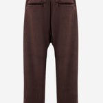 PANTALONI IN VELLUTO STRETCH CON LOGO KT9766 NIGHTRED ADIDAS Y3 