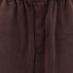 PANTALONI IN VELLUTO STRETCH CON LOGO KT9766 NIGHTRED ADIDAS Y3 