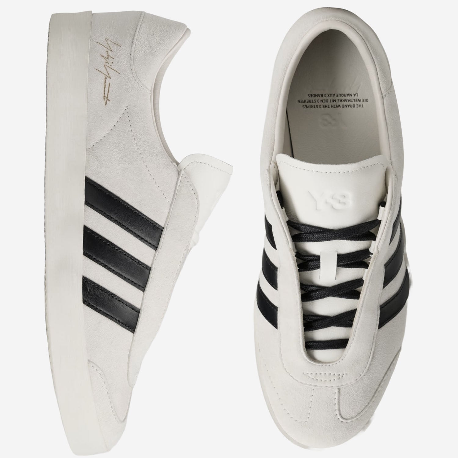 SNEAKERS Y-3 GAZELLE LA6690 BLACK ADIDAS Y3 