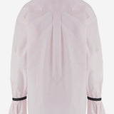 CAMICIA IN COTONE CON DETTAGLI A CONTRASTO APSHTO06011 PINK ALAINPAUL 