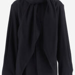 CAMICIA IN COTONE CON COLLETTO A FOULARD APSHTO06013 BLACK ALAINPAUL 