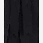 ABITO IN MISTO ACETATO CON FIOCCO APTADR06031 BLACK ALAINPAUL 