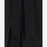 ABITO IN MISTO ACETATO CON FIOCCO APTADR06031 BLACK ALAINPAUL 