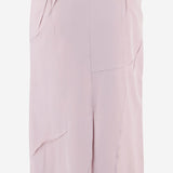 GONNA IN MISTO ACETATO CON CINTURA A FIOCCO APTASK06058 LIGHTPINK ALAINPAUL 