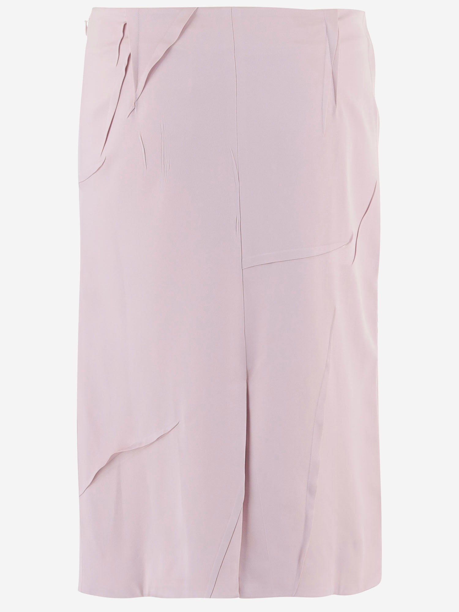 GONNA IN MISTO ACETATO CON CINTURA A FIOCCO APTASK06058 LIGHTPINK ALAINPAUL 
