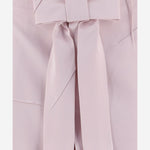 GONNA IN MISTO ACETATO CON CINTURA A FIOCCO APTASK06058 LIGHTPINK ALAINPAUL 
