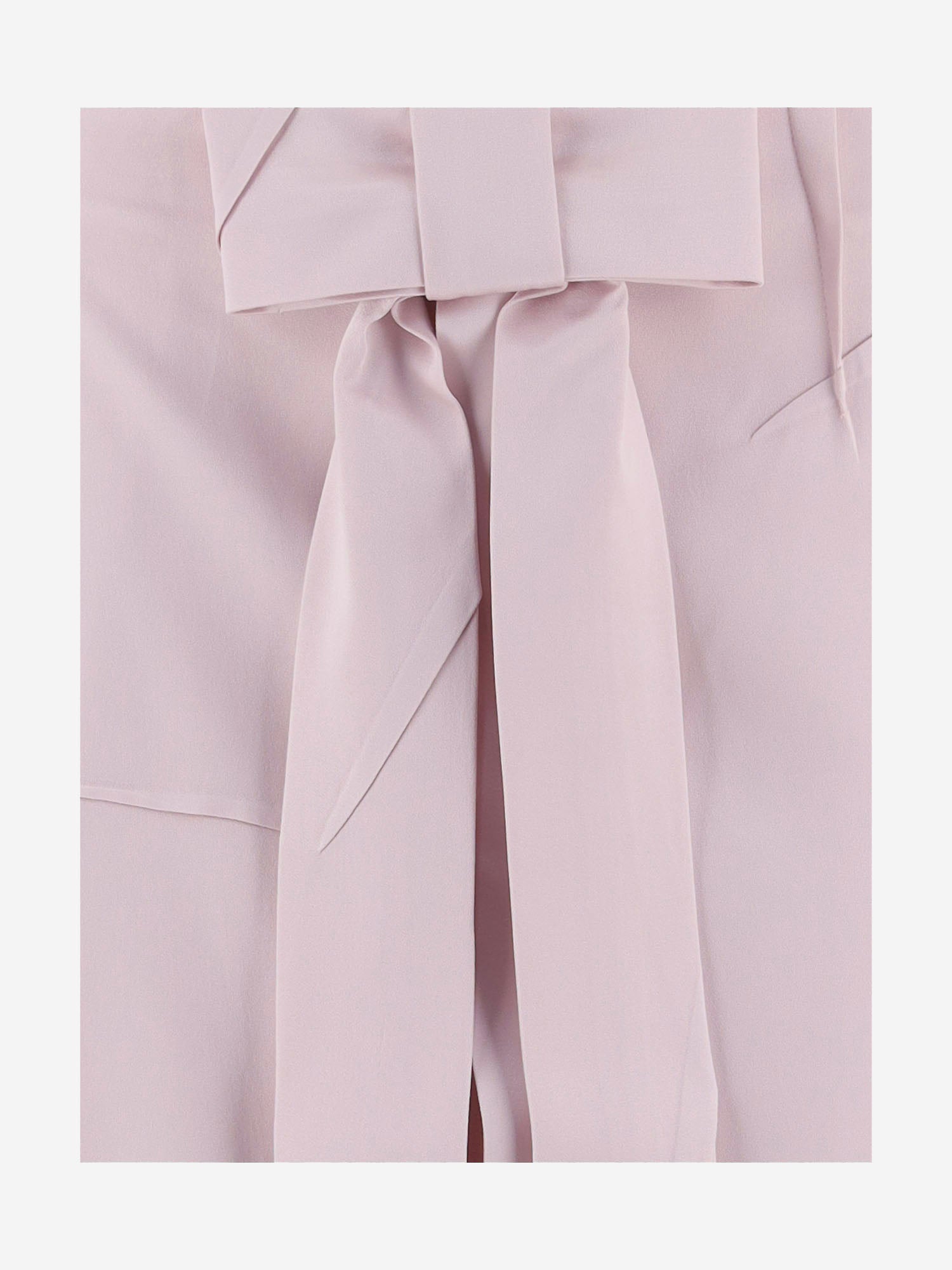 GONNA IN MISTO ACETATO CON CINTURA A FIOCCO APTASK06058 LIGHTPINK ALAINPAUL 