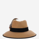 CAPPELLO IN LANA ALA9 CAMEL ALEXIA ALVAREZ DE TOLEDO 