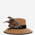 CAPPELLO IN LANA ALA9 CAMEL ALEXIA ALVAREZ DE TOLEDO 
