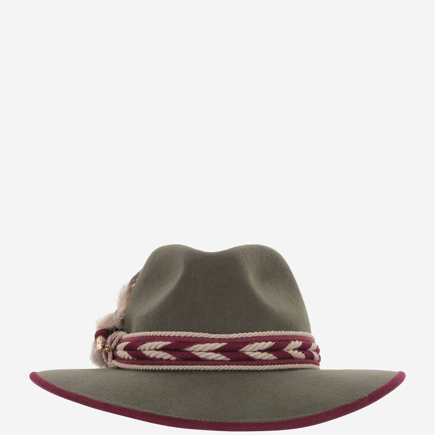 CAPPELLO IN LANA ALA9 VERDECAQUI ALEXIA ALVAREZ DE TOLEDO 