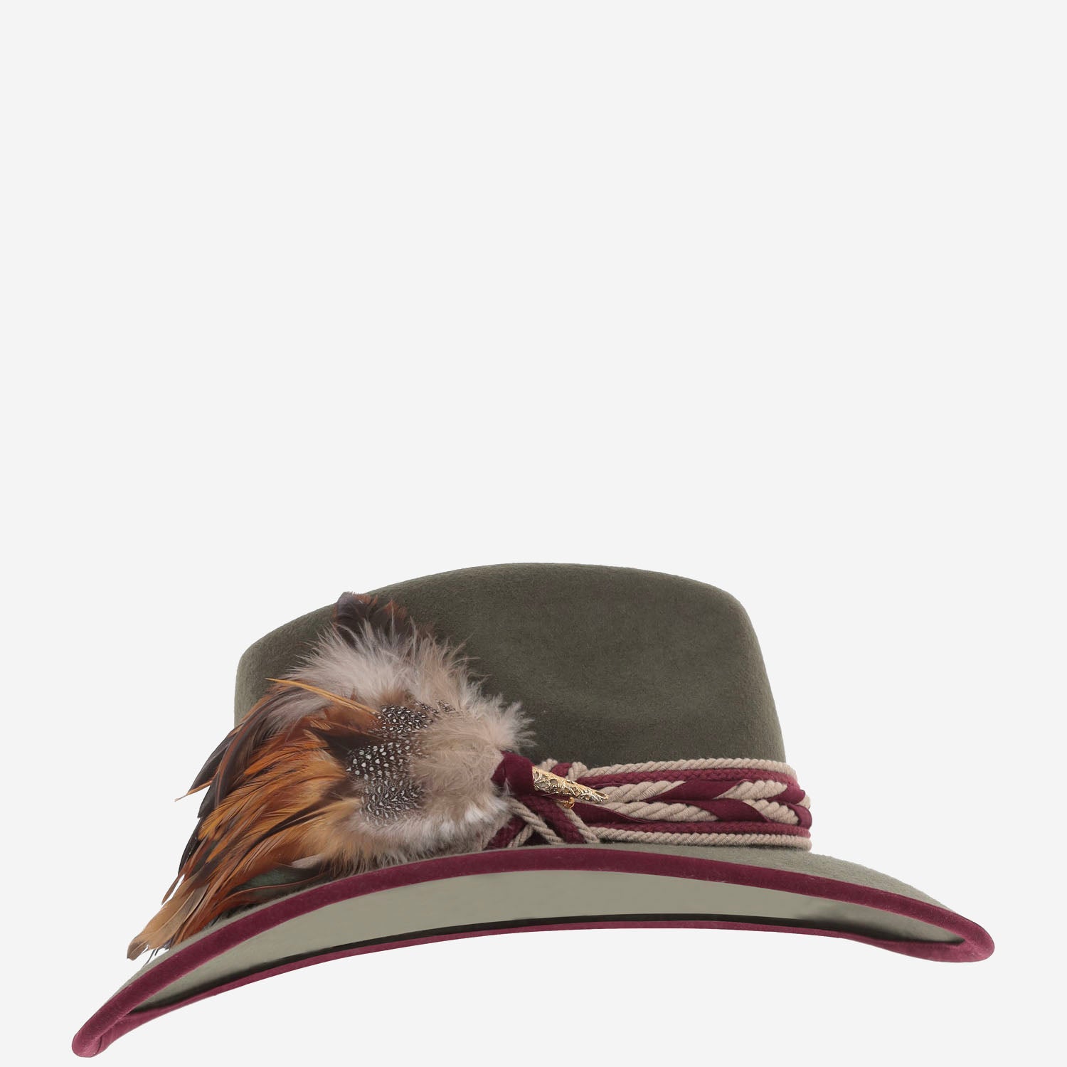 CAPPELLO IN LANA ALA9 VERDECAQUI ALEXIA ALVAREZ DE TOLEDO 