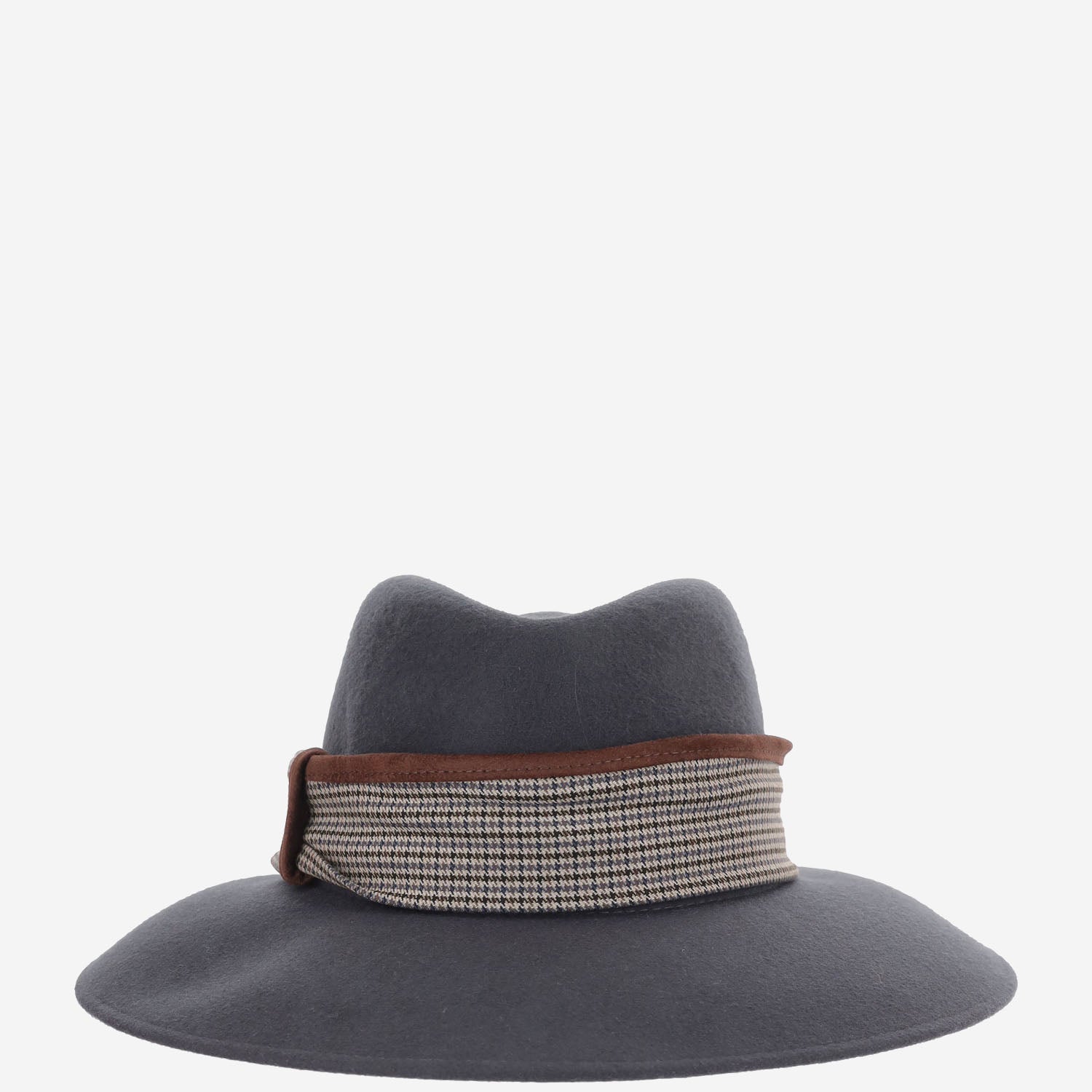 CAPPELLO IN LANA FEDORARIVIERAALA7 BLU ALEXIA ALVAREZ DE TOLEDO 