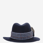 CAPPELLO IN LANA SOMBREROLANAMERINO AZULCUARDO ALEXIA ALVAREZ DE TOLEDO 