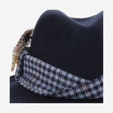 CAPPELLO IN LANA SOMBREROLANAMERINO AZULCUARDO ALEXIA ALVAREZ DE TOLEDO 