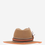 CAPPELLO IN LANA SOMBREROLANAMERINO MARRONPATADEGALLO ALEXIA ALVAREZ DE TOLEDO 