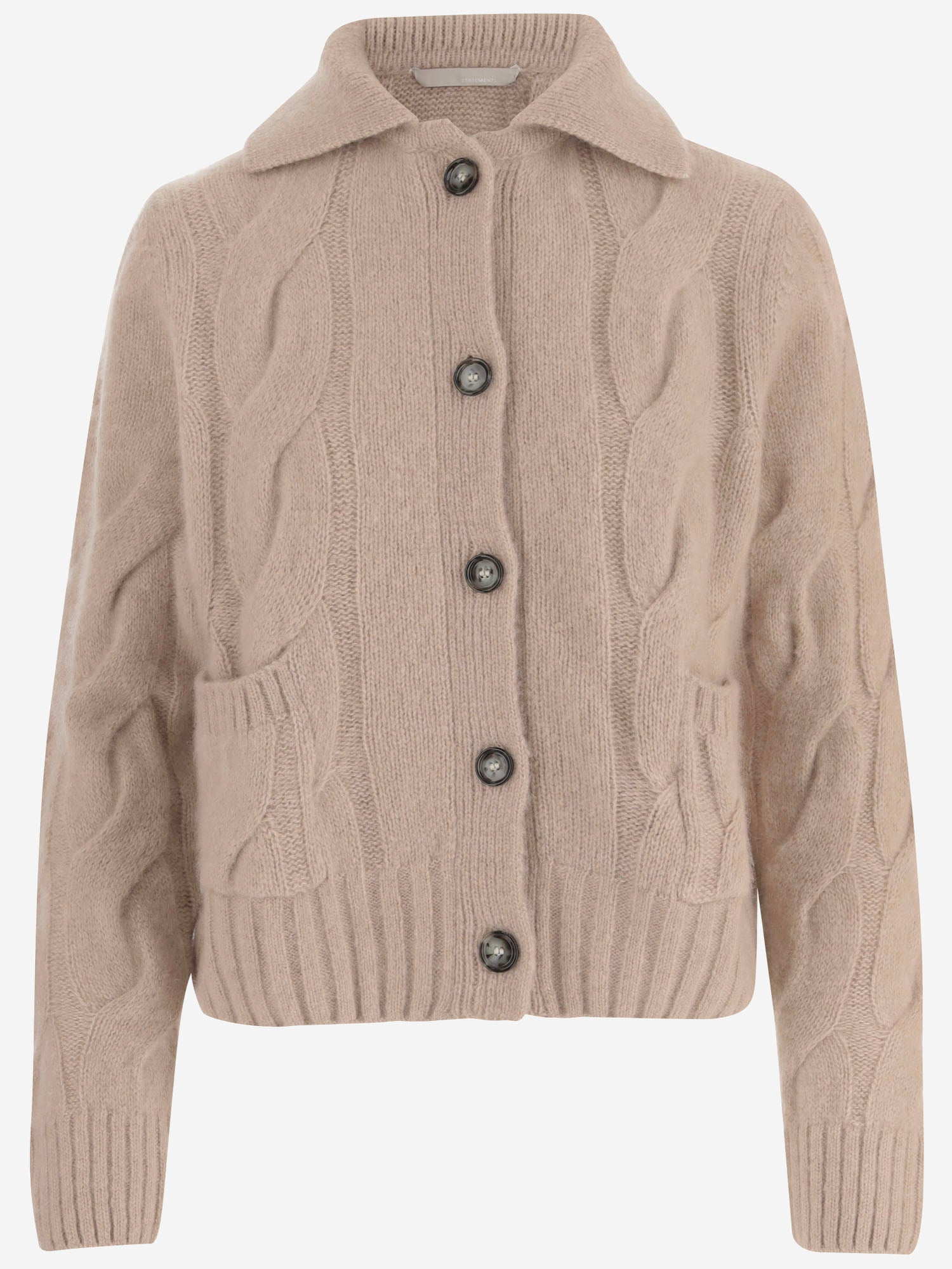 CARDIGAN IN CASHMERE E SETA 26577000 48 ALLUDE 