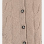 CARDIGAN IN CASHMERE E SETA 26577000 48 ALLUDE 