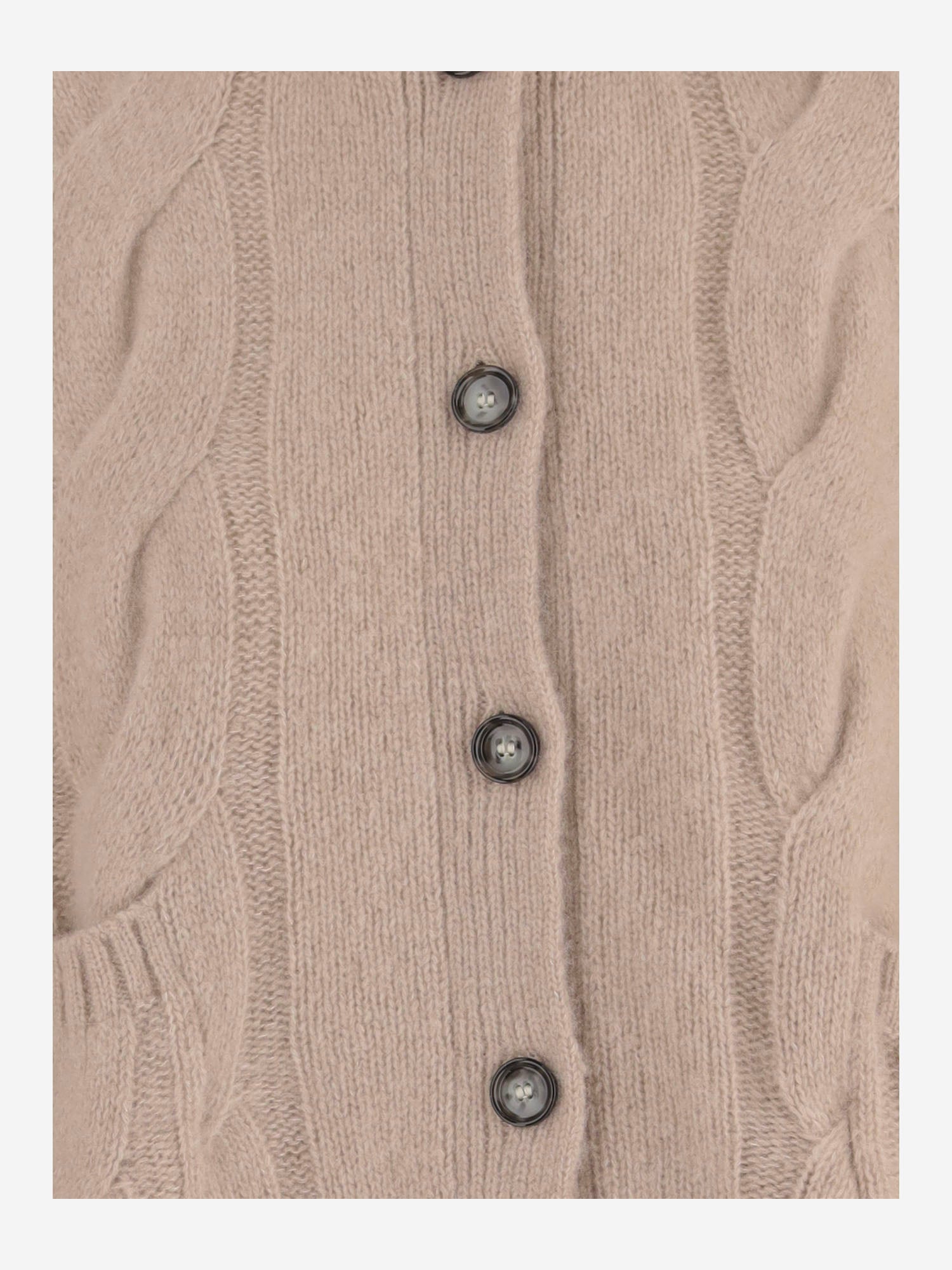 CARDIGAN IN CASHMERE E SETA 26577000 48 ALLUDE 