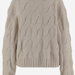 MAGLIONE IN CASHMERE E SETA 26577001 48 ALLUDE 