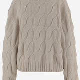 MAGLIONE IN CASHMERE E SETA 26577001 48 ALLUDE 
