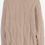 MAGLIONE IN CASHMERE E SETA 26577002 48 ALLUDE 