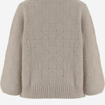CARDIGAN IN CASHMERE E SETA 26577020 48 ALLUDE 